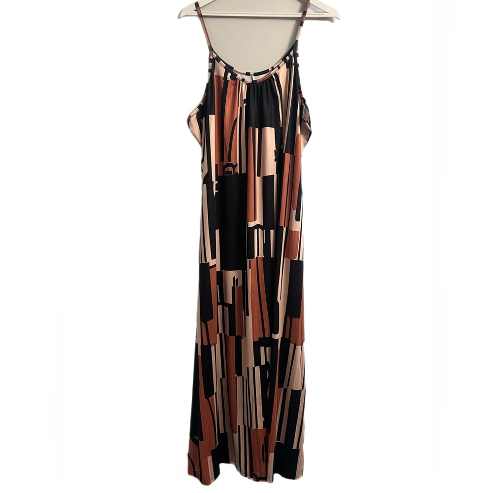 NWOT 2XL Women’s Summer Maxi Dress With Pockets
